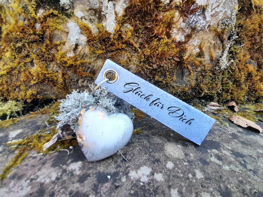 Schlüsselanhänger mit Spruch