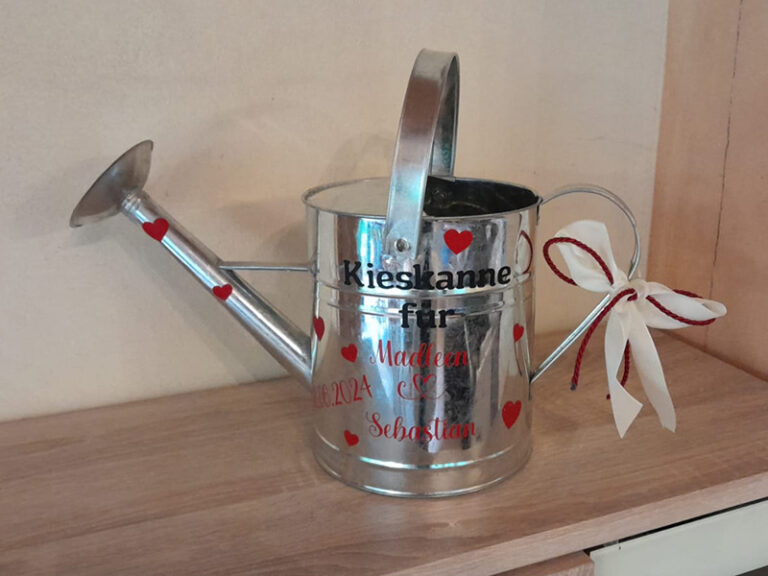 „Kieskanne“ – Geschenkverpackung