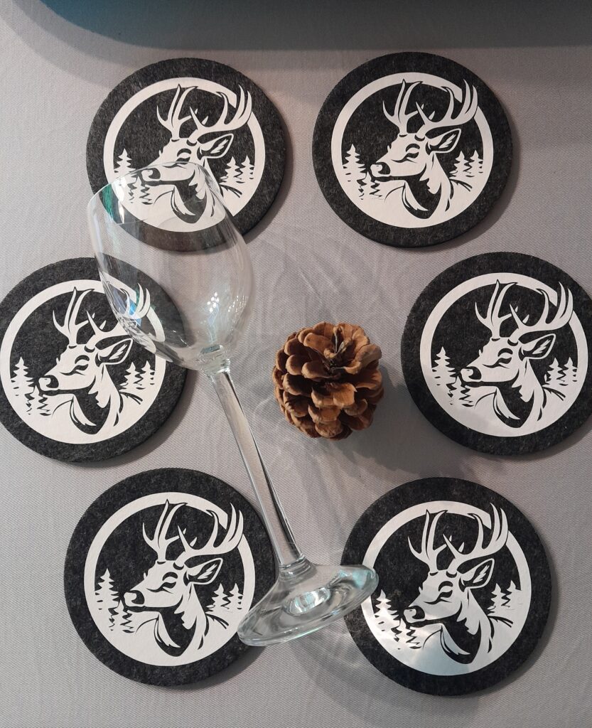 Kreative Untersetzer