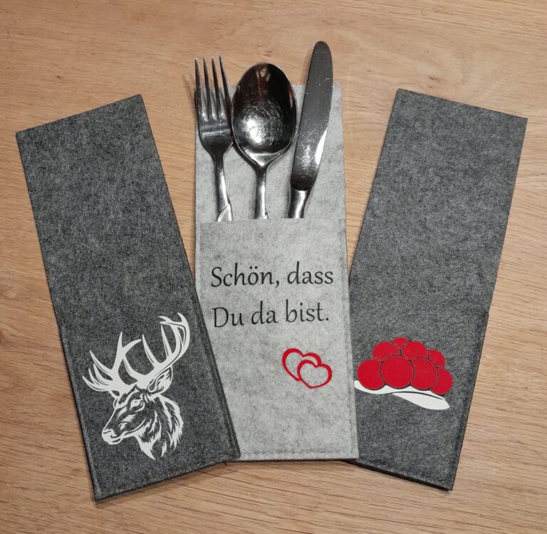 Besteck-/ Serviettentasche